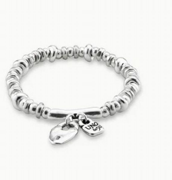UNO DE 50 Size BRACELET SILVER PLATED WJEW-08