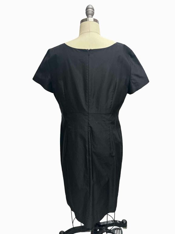 GABRIELLE STREHLE TAFFETA LIKE TAILORED DRESS SIZE: 10