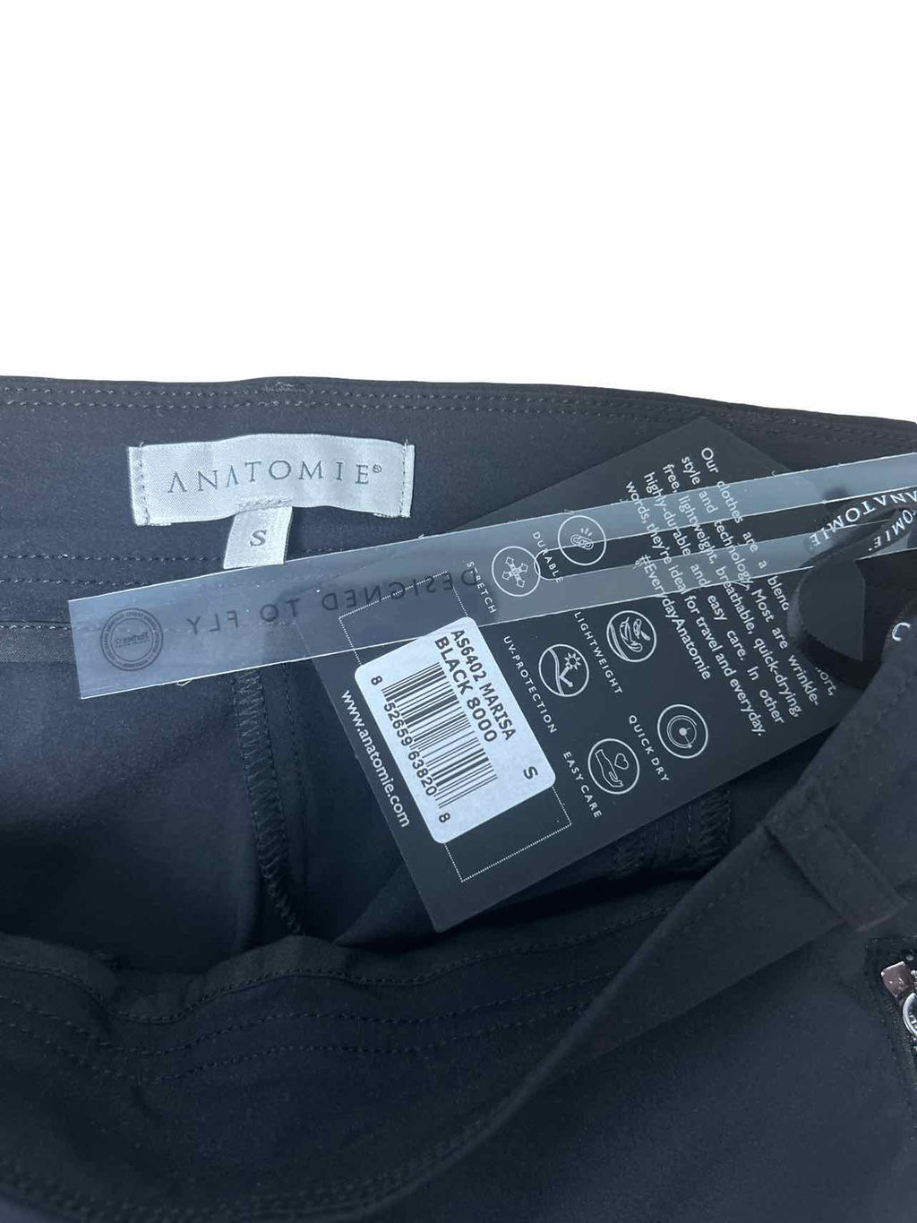 ANATOMIE NWT MARISA CURVY HI WAIST TRAVEL PANT SIZE: S