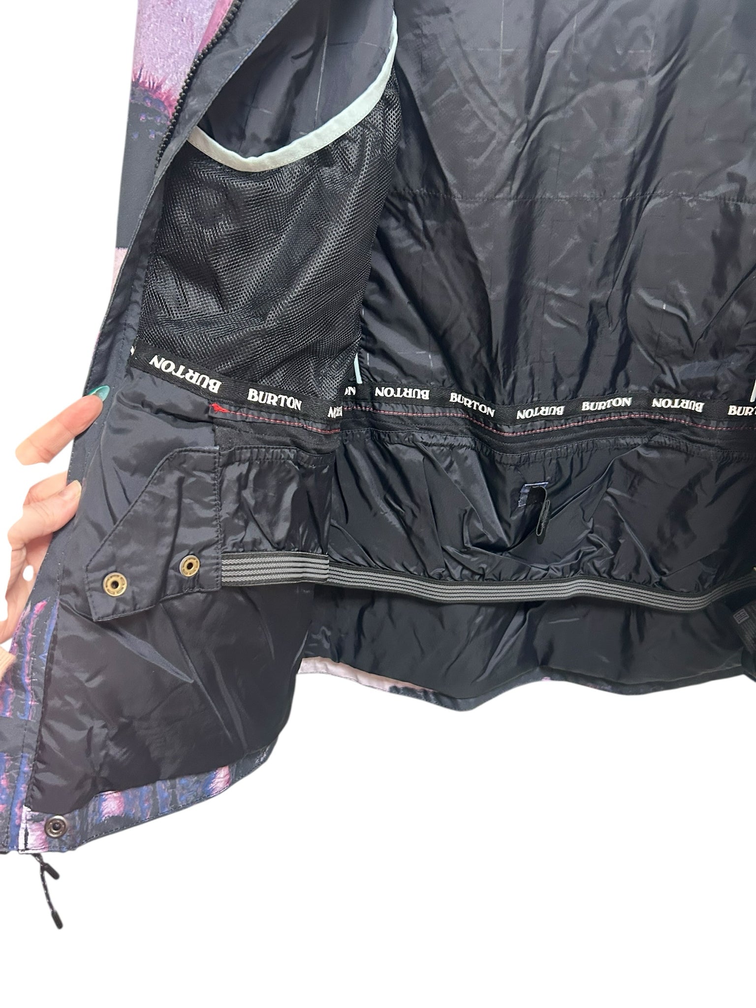 BURTON WOMEN'S JET SET PURPLE DESERT OUTDOOR ACTIVE JACKET SIZE LARGE