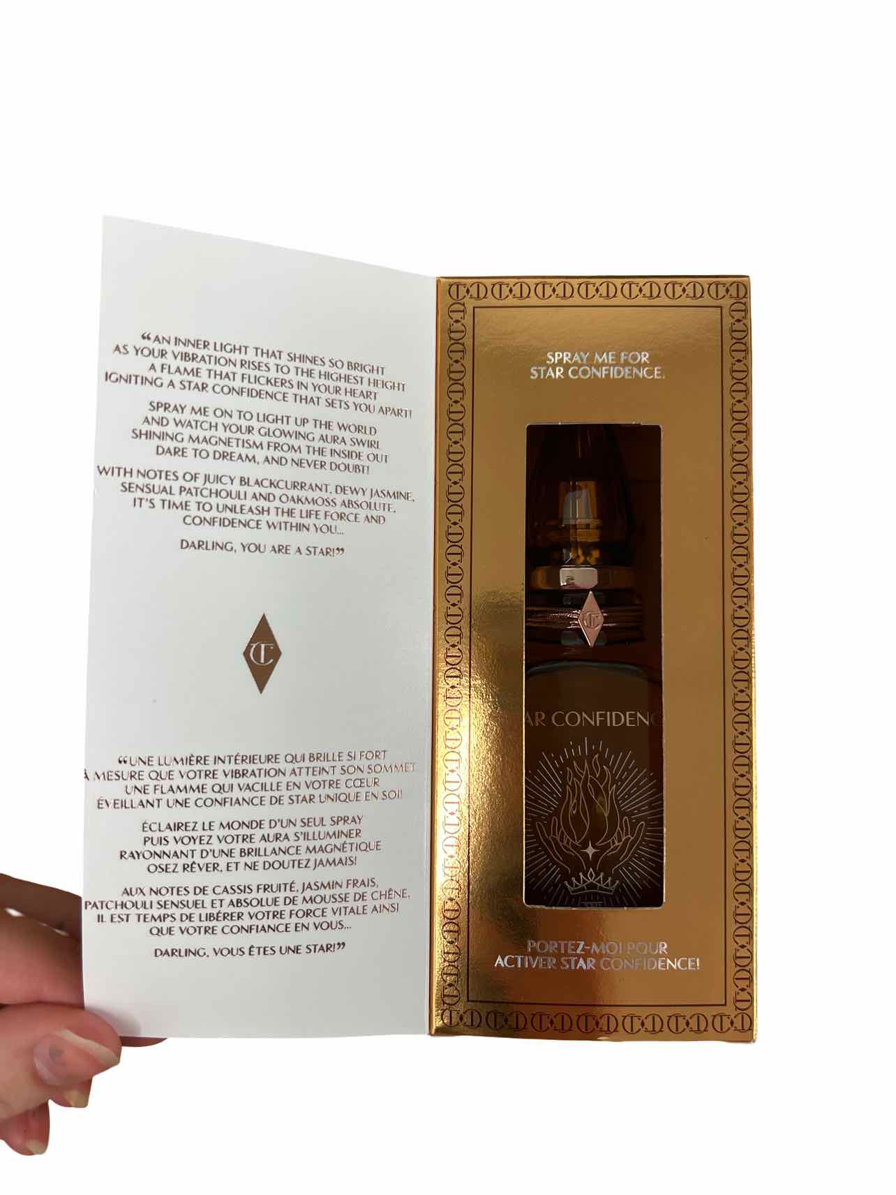 Charlotte Tilbury NWB STAR CONFIDENCE EAU DE PARFUME SPRAY 50 ML/1.6 OZ