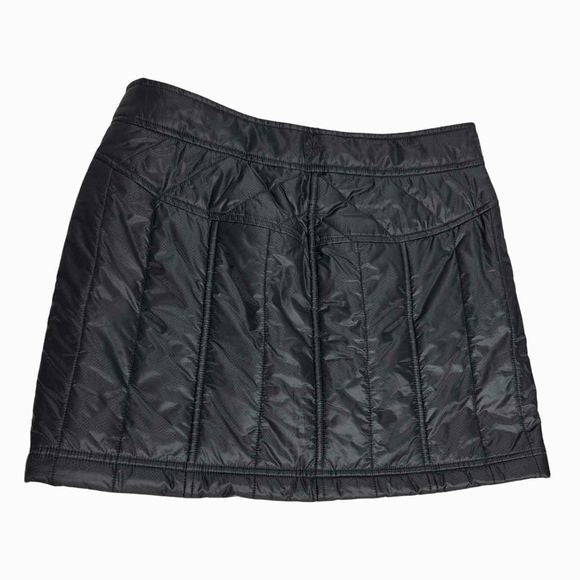 ATHLETA TOASTY BUNS INSULATED BLACK SKIRT SIZE 6