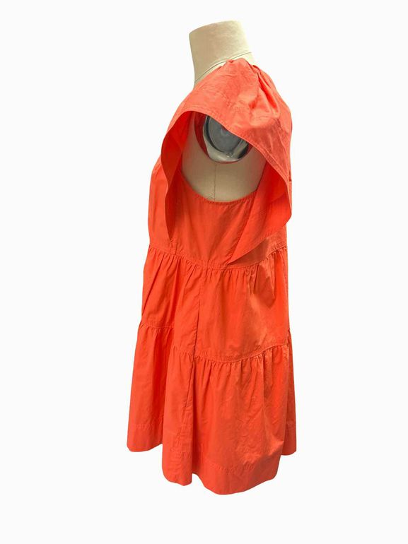 A.L.C.  HALEY SPICED CORAL MINI DRESS SIZE: 6
