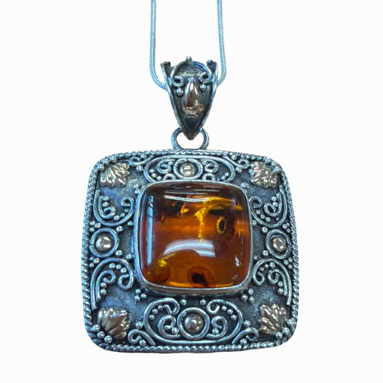 SUARTI BALI 925 18K ARTISAN PENDANT INDONESIA