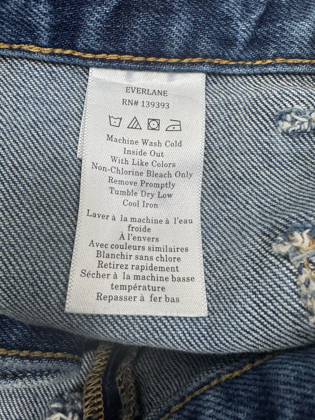 EVERLANE THE WAY HGH GARDNER JEAN - WEARHOUSE  CONSIGNMENT