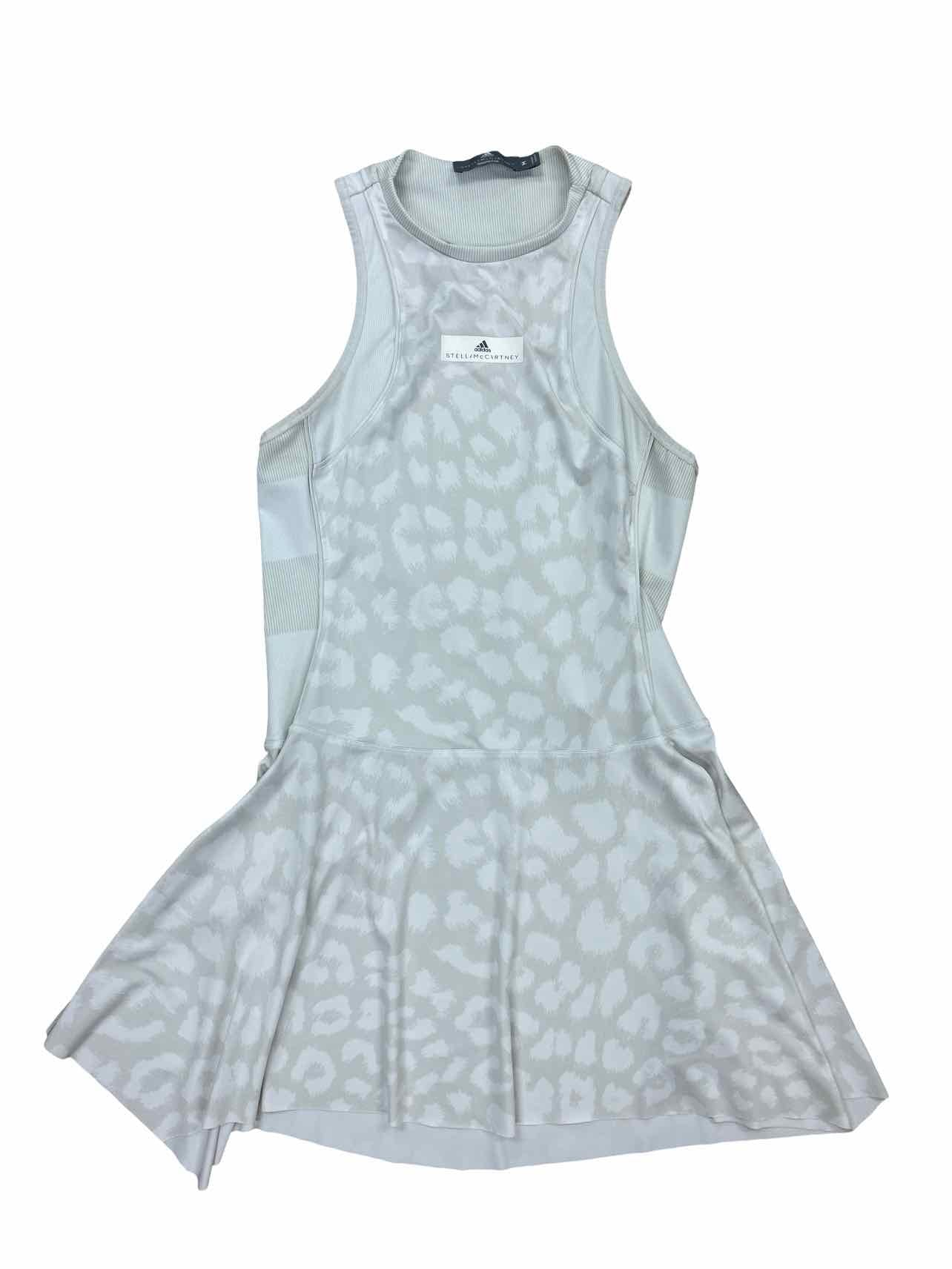 STELLA MCCARTNEY  BARRICADE LEOPARD PRINT TENNIS DRESS SIZE: M
