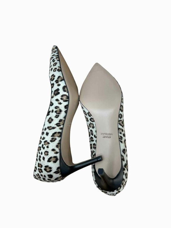 STUART WEITZMAN NWOB CALF HAIR POINT TOE PUMPS 7