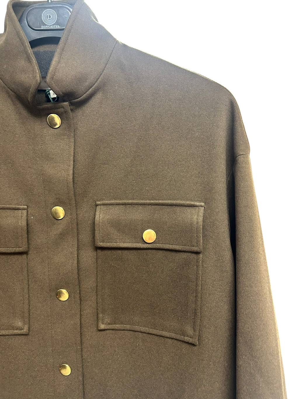 NWT TUCKERNUCK MARANT CHOCOLATE BROWN SHIRT JACKET SIZE MEDIUM