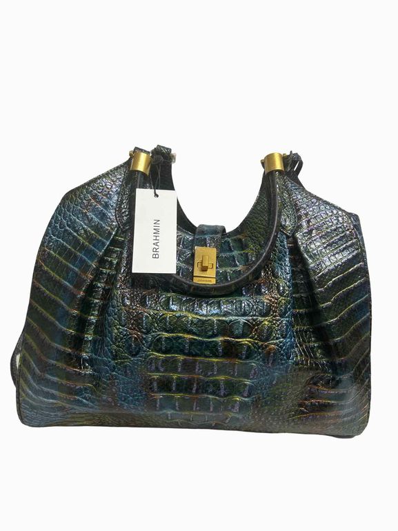 BRAHMIN CELIA SATCHEL IN MULTI-WESTFIELD