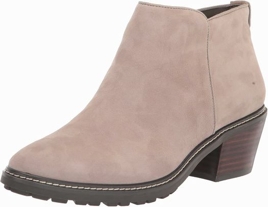 SAM EDELMAN PRYCE WATERPROOF BOOTIE IN TAUPE SIZE 8