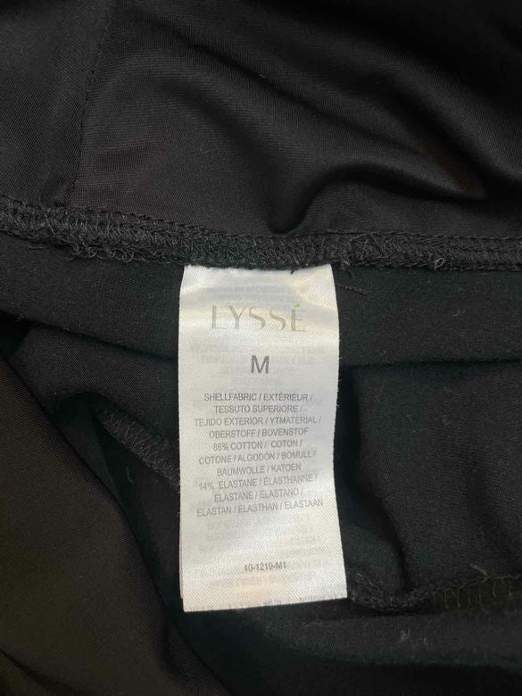 LYSSE BLACK FOIL LEGGING SIZE M