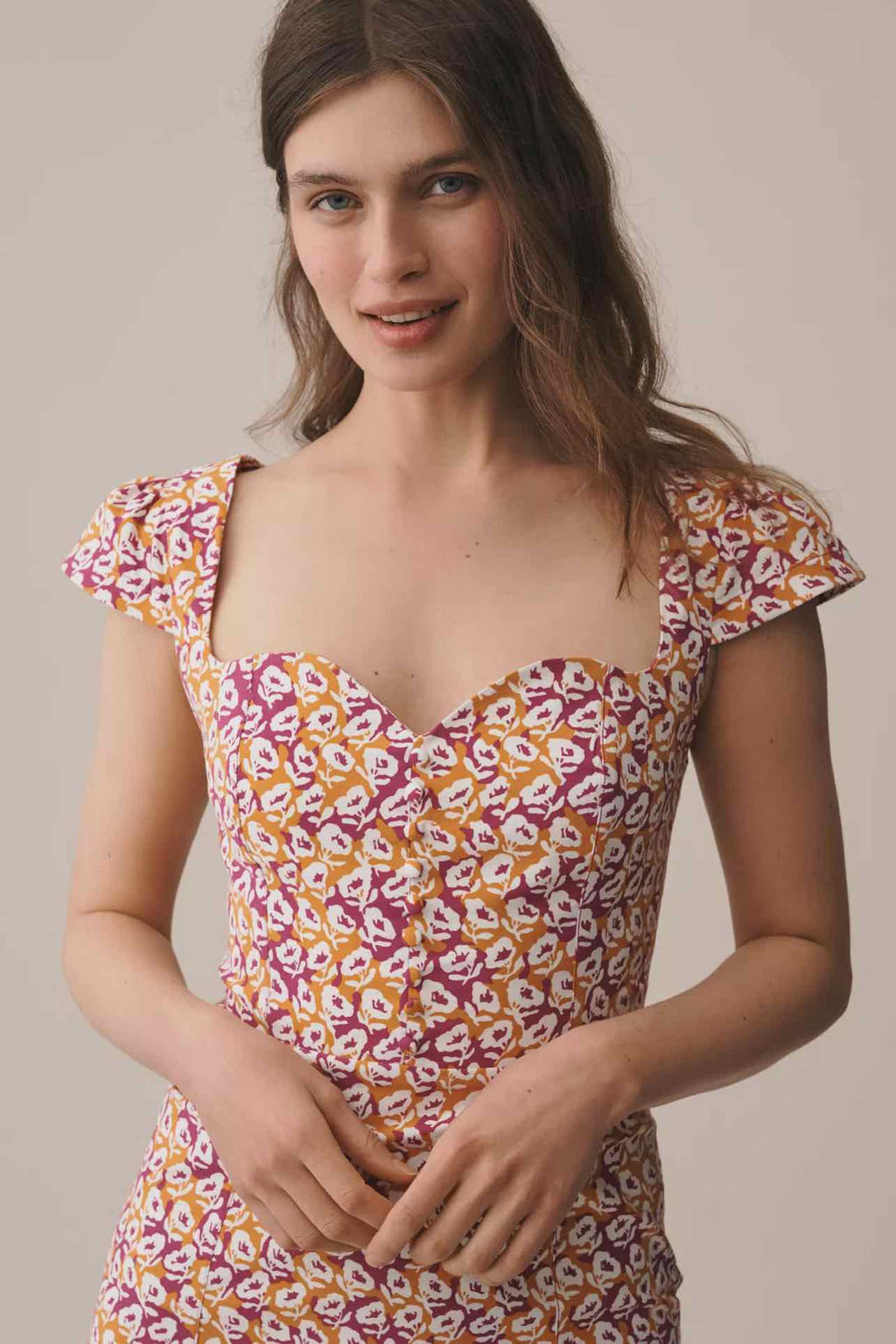 MAEVE NWT CECILY FIT & FLARE SWEETHEART SIZE: S