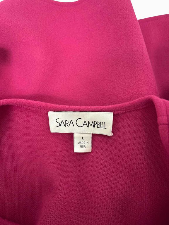 SARA CAMPBELL SROUND NECK HIDDEN SNAP WOOL JACKET SIZE: L - WEARHOUSE  CONSIGNMENT