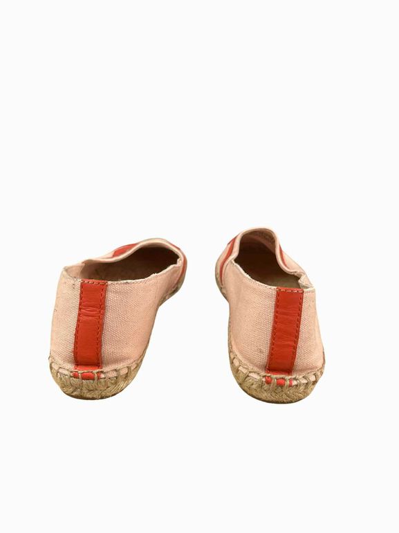 TORY BURCH CANVAS ESPADRILLES SIZE: 8