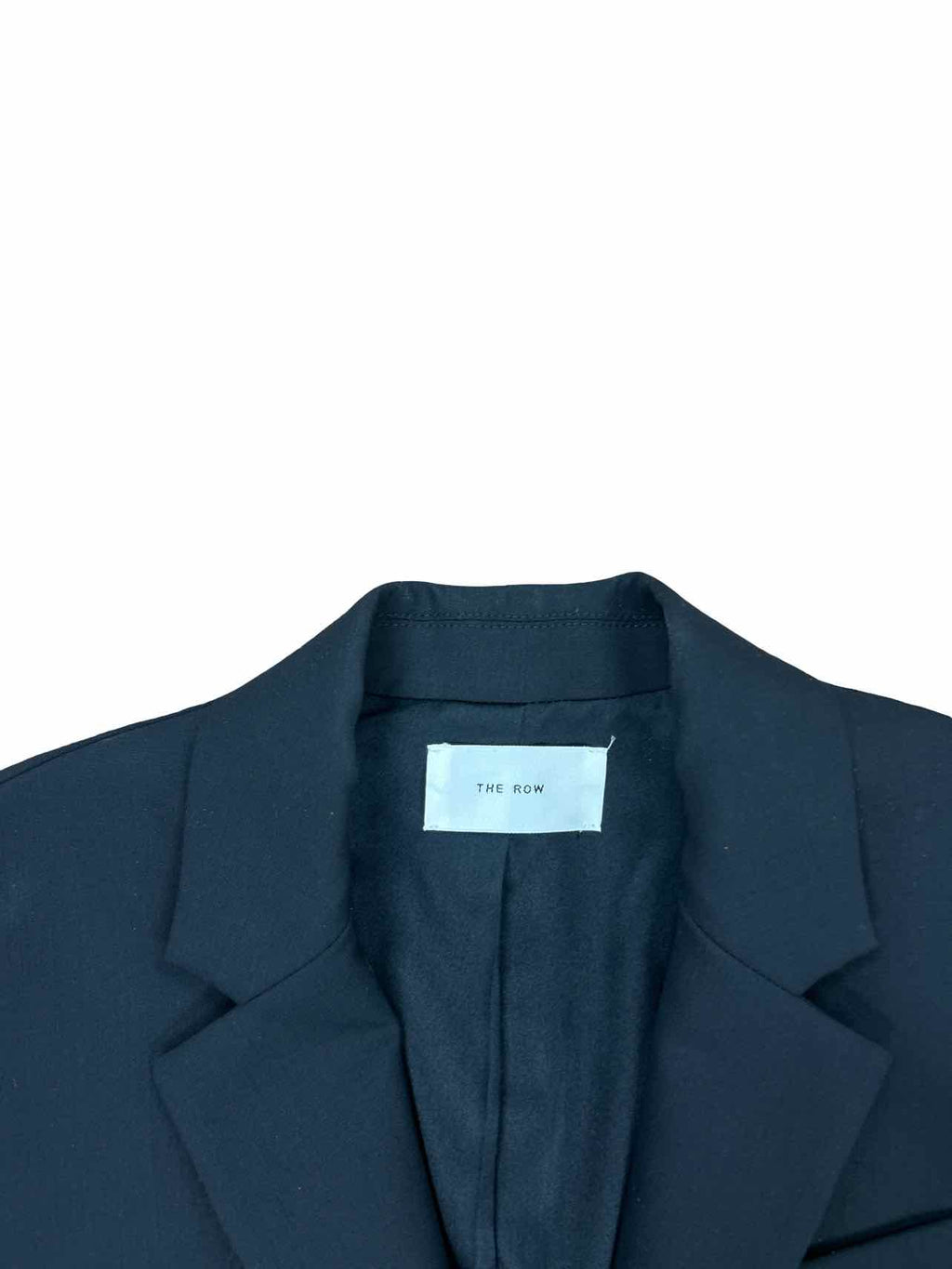 THE ROW SCHOOLBOY BLAZER TWO BUTTON TAILORED BLAZER SIZE: 2