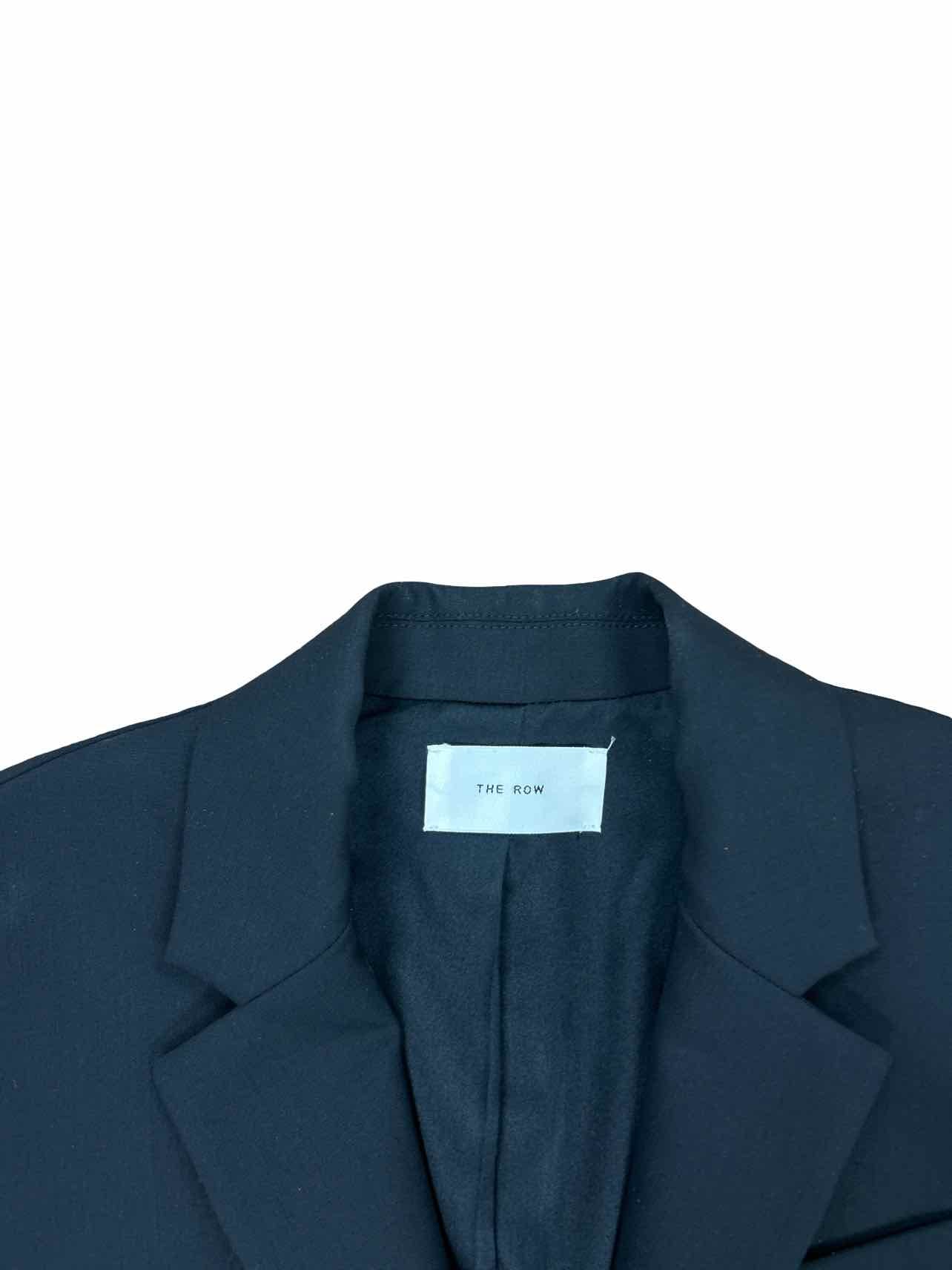 THE ROW SCHOOLBOY BLAZER TWO BUTTON TAILORED BLAZER SIZE: 2