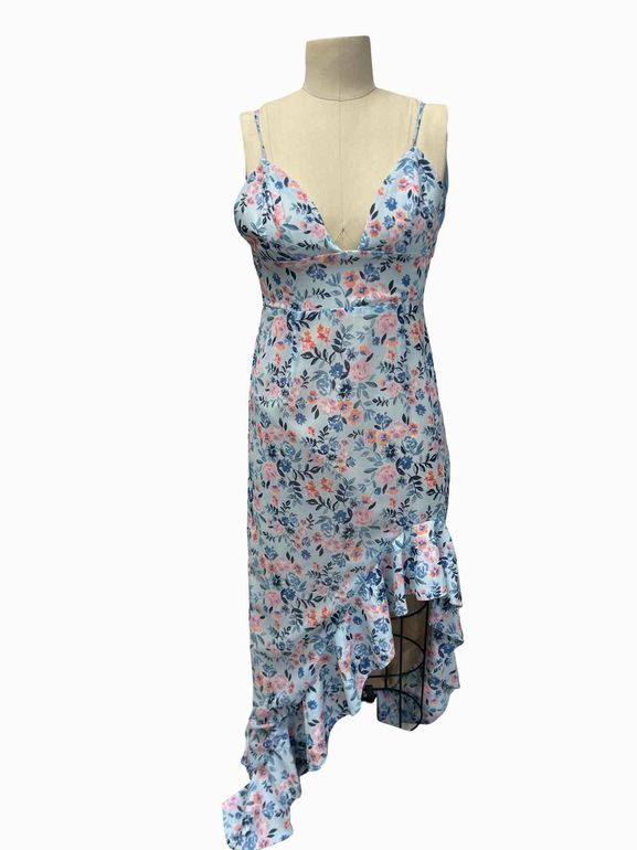 NWT LOVERS & FRIENDS AHAMANI FLORAL GOWN SMALL
