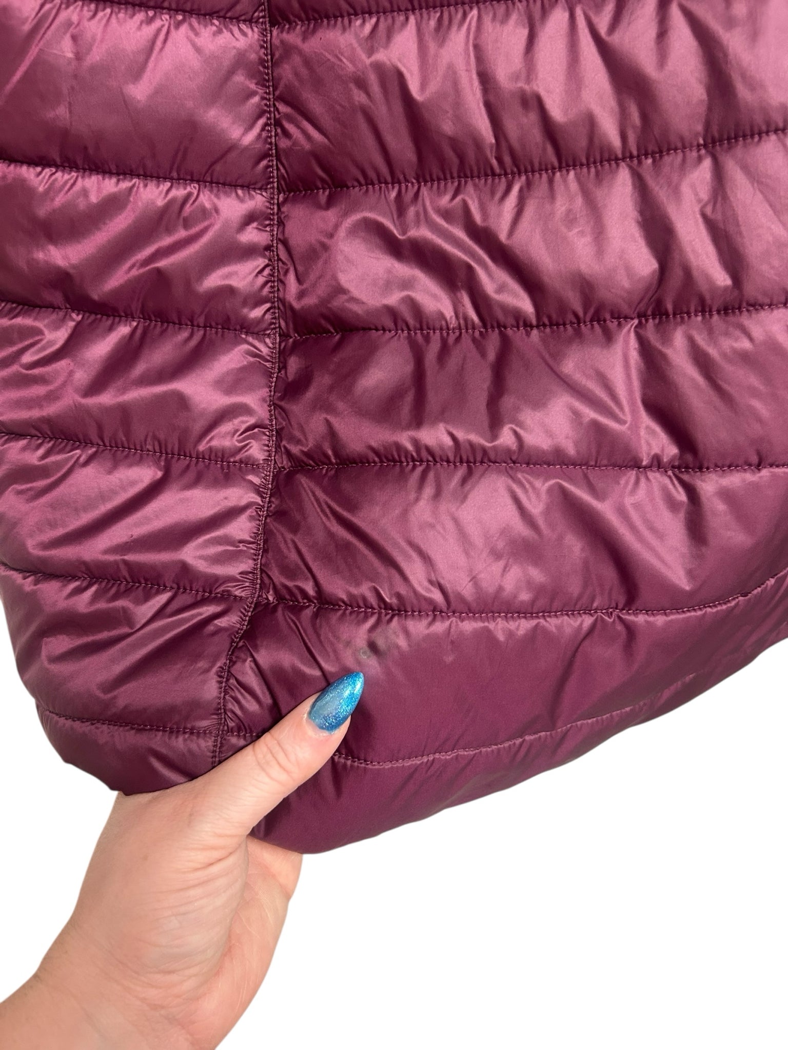 PATAGONIA RADALIE INSULATED PURPLE MID LENGTH PARKA SIZE SMALL