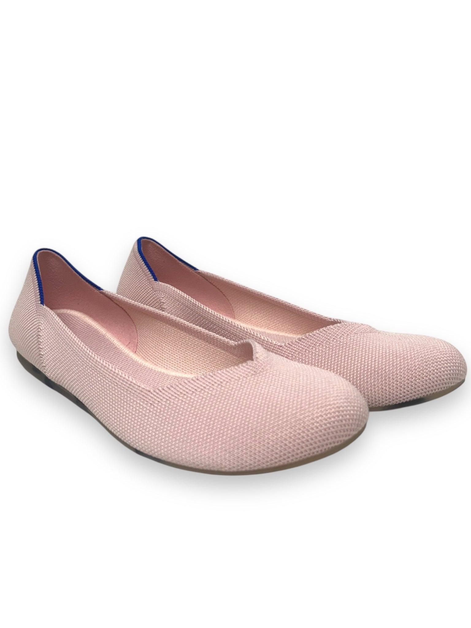 ROTHY'S TH FLAT ROUND TOE LIGHT PINK SIZE 8