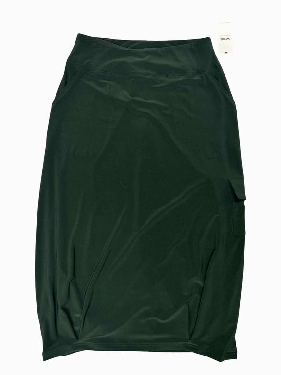 SYMPLI NWT SAFARI SKIRT IN SEAWEED SIZE: 14