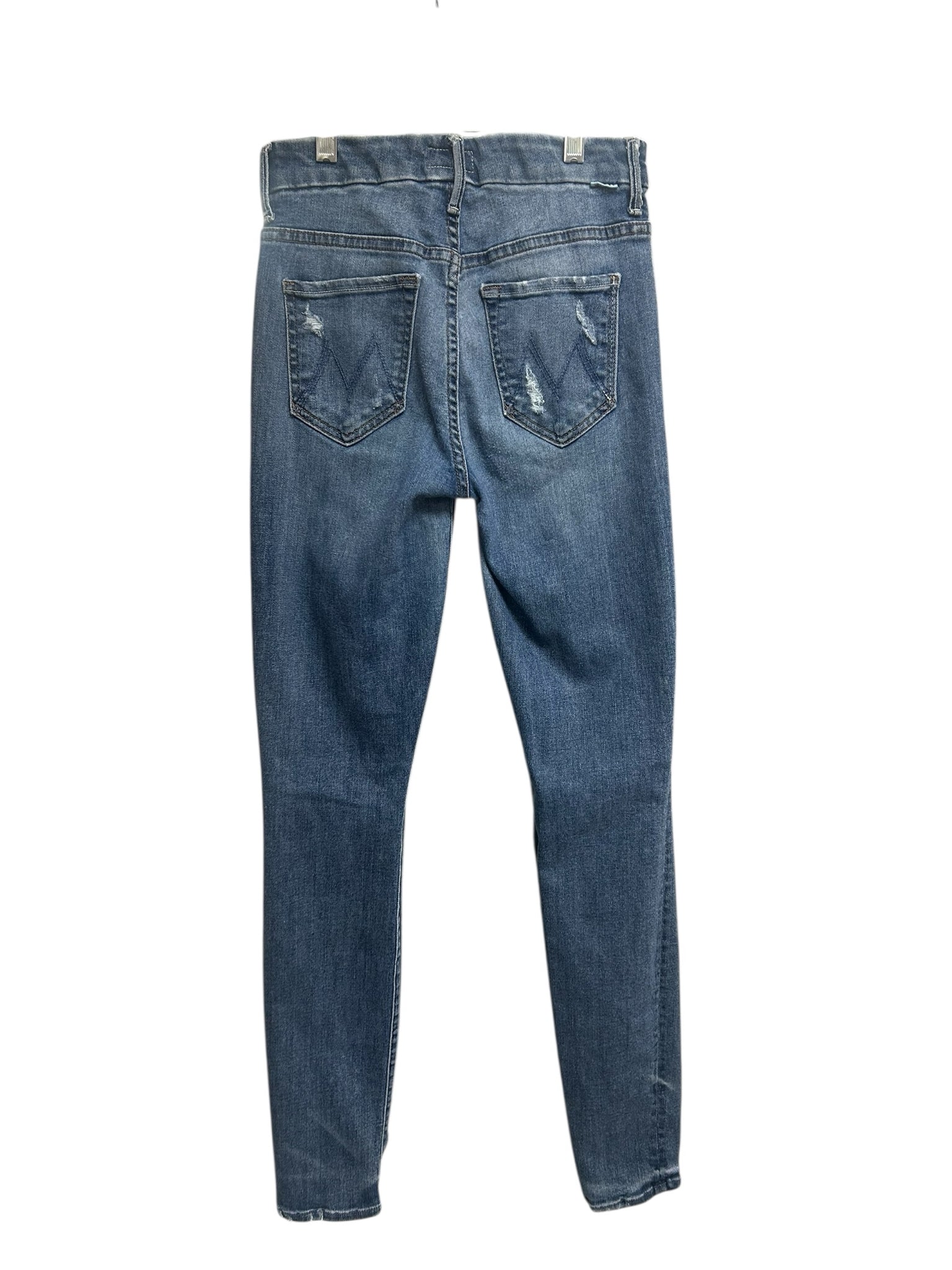 MOTHER HIGH WAISTED LOOKER DISTRESS SKINNY HOW I LOVE YOU SIZE 25