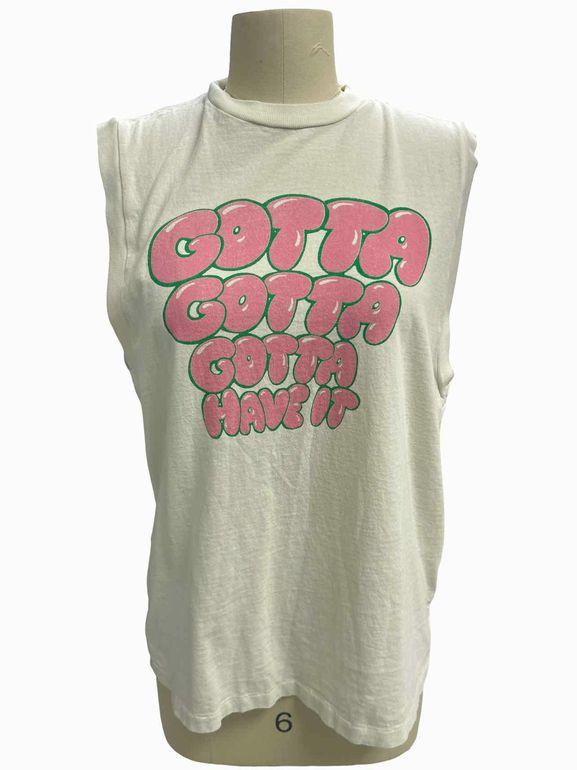 RE/DONE OVERSIZED MUSCLE TANK GOTTA HAVE IT SIZEE: S