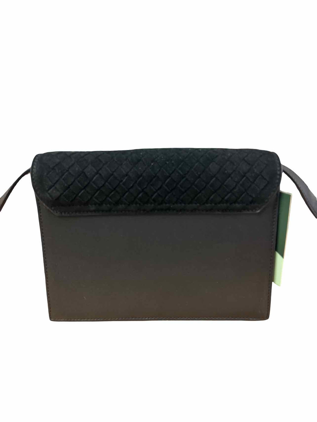 TUCKERNUCK  NWT STEVIE LEATHER WOVEN SUEDE FLAP CROSSBODY