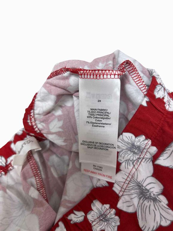 BED HEAD NWT FLORAL CHARM PRINT PJ TOP/BOTTOMS SIZE: 2X