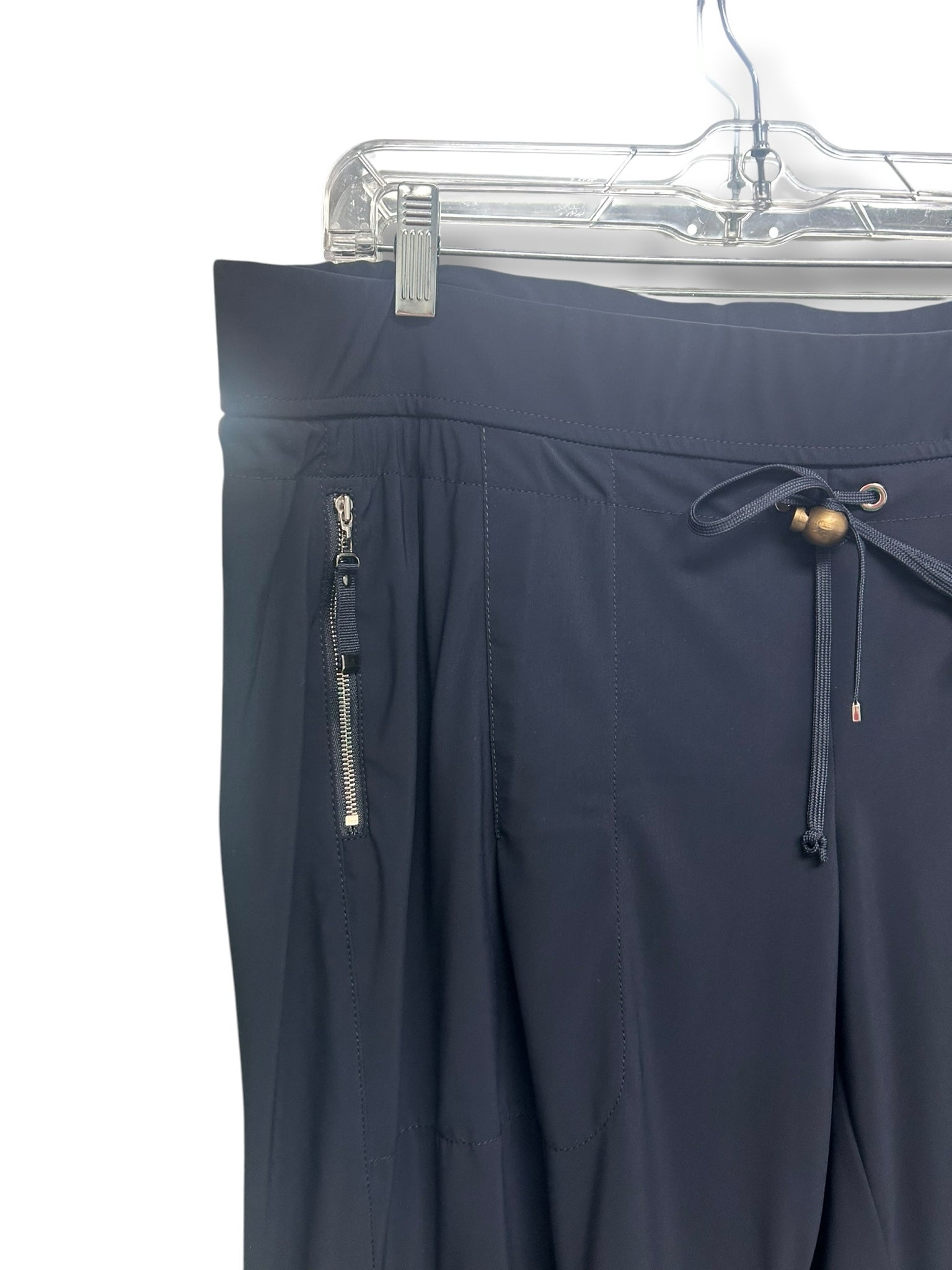 RAFFAELLO ROSSI CANDY STRETCH NAVY PULL ON JOGGER SIZE 46 (US 16 XXL)