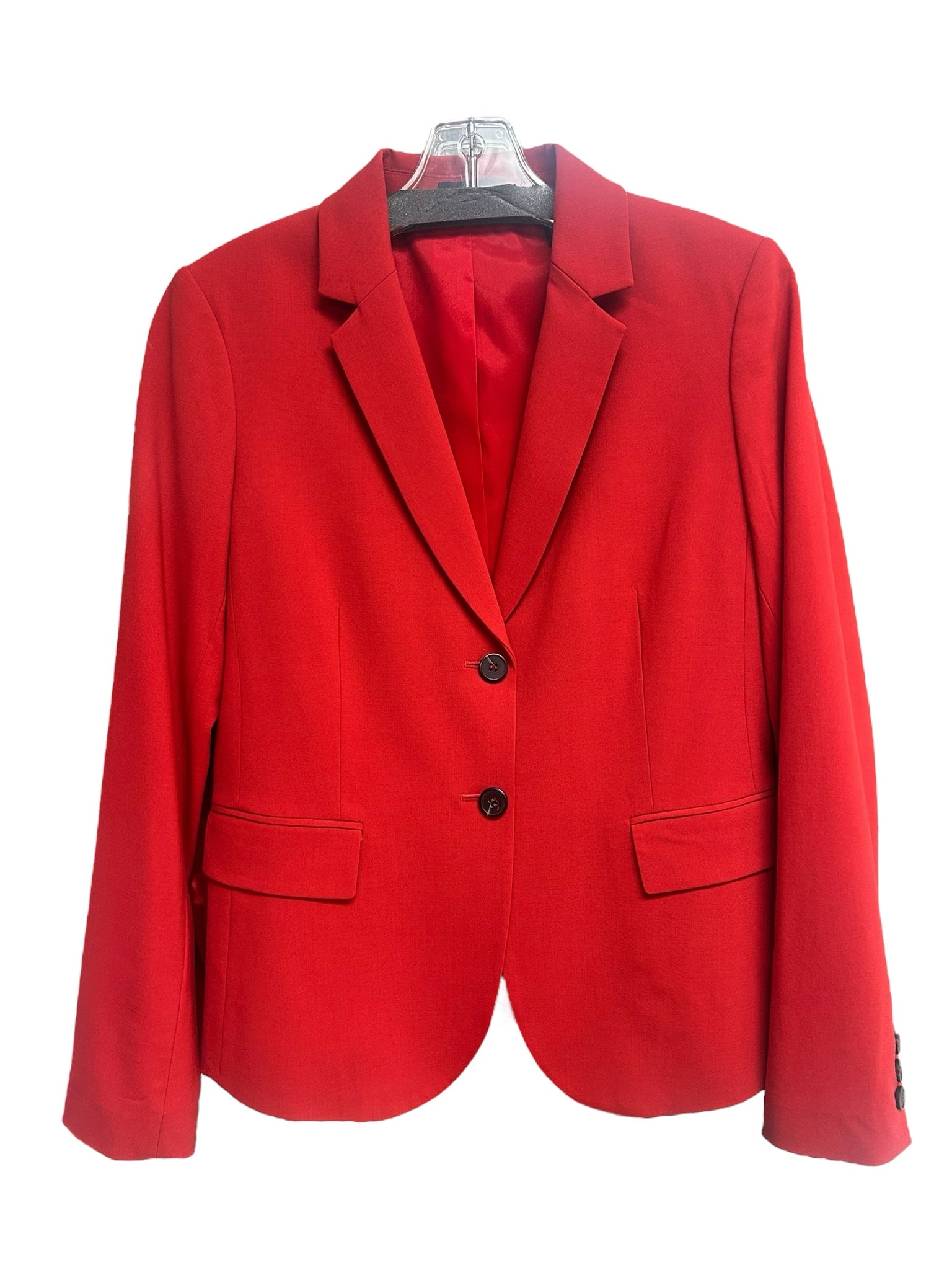 THEORY CARISSA CLASSIC WOOL BLEND BLAZER SIZE 8