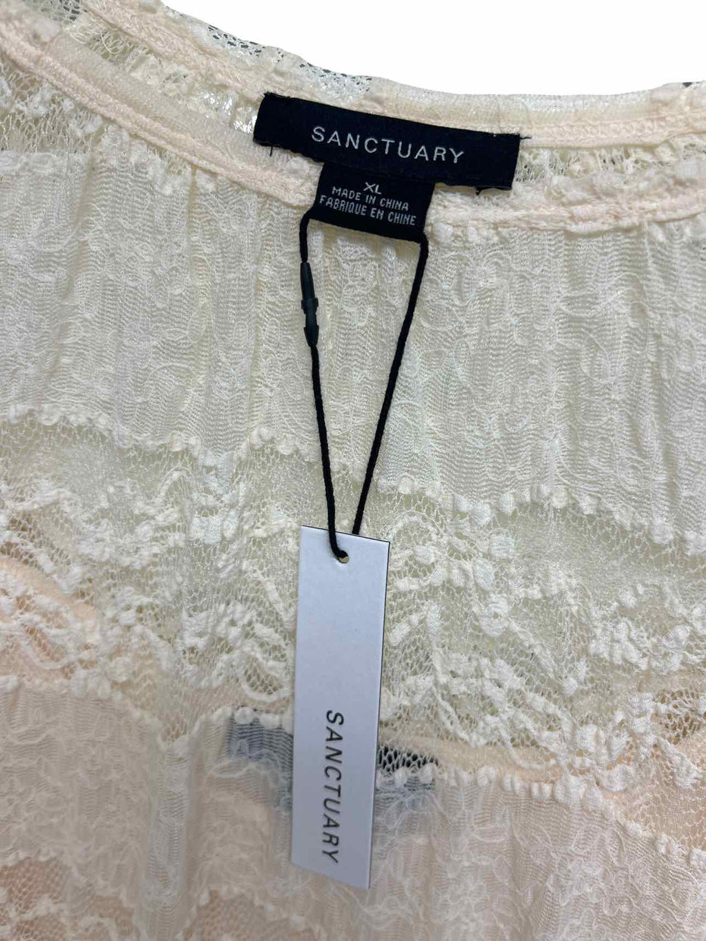 SANCTUARY NWT! ULTRA FEMME RAGLAN TOP SIZE: XL
