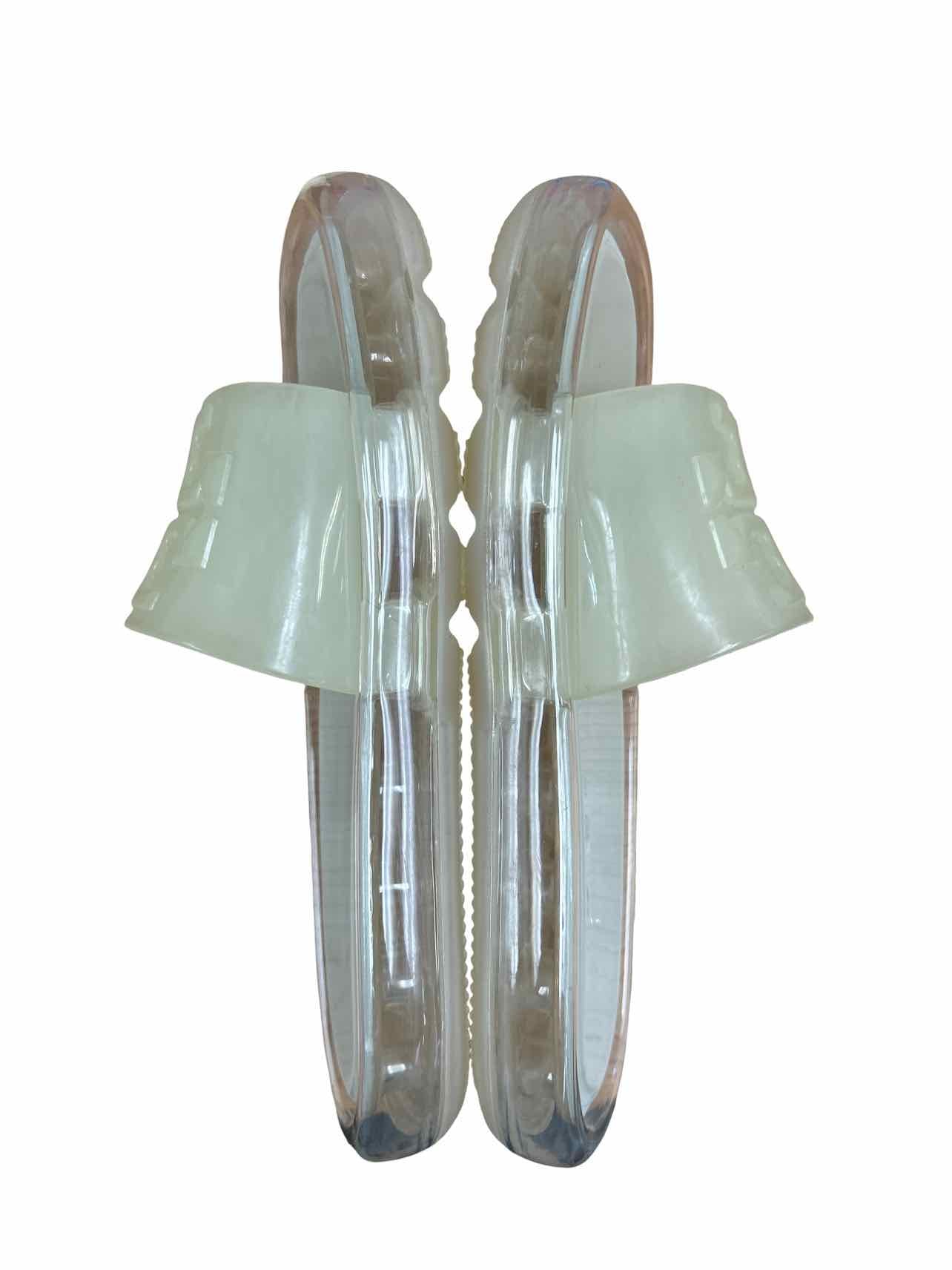 TORY BURCH BUBBLE JELLY SLIDE SIZE: 8
