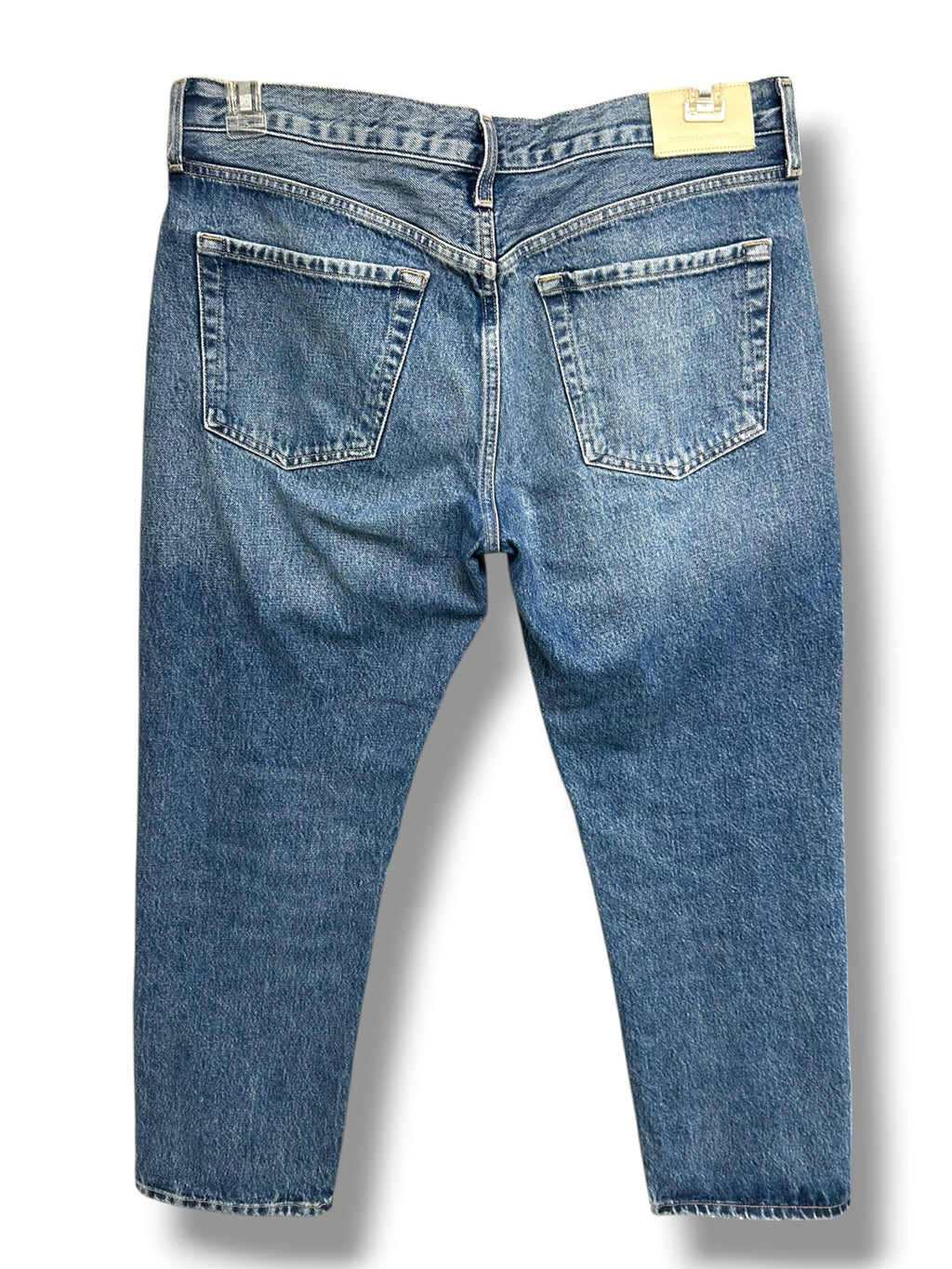 CITIZENS OF HUMANITY BUTTON FLY PREMIUM VINTAGE ISLA SLIM STRAIGHT JEANS