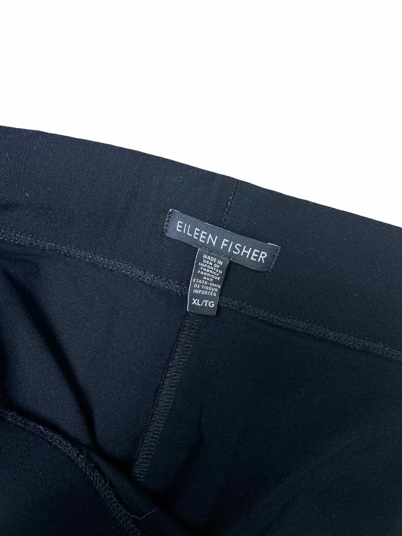 EILEEN FISHER WASHABLE STRETCH CREPE PULL-ON SIZE: XL