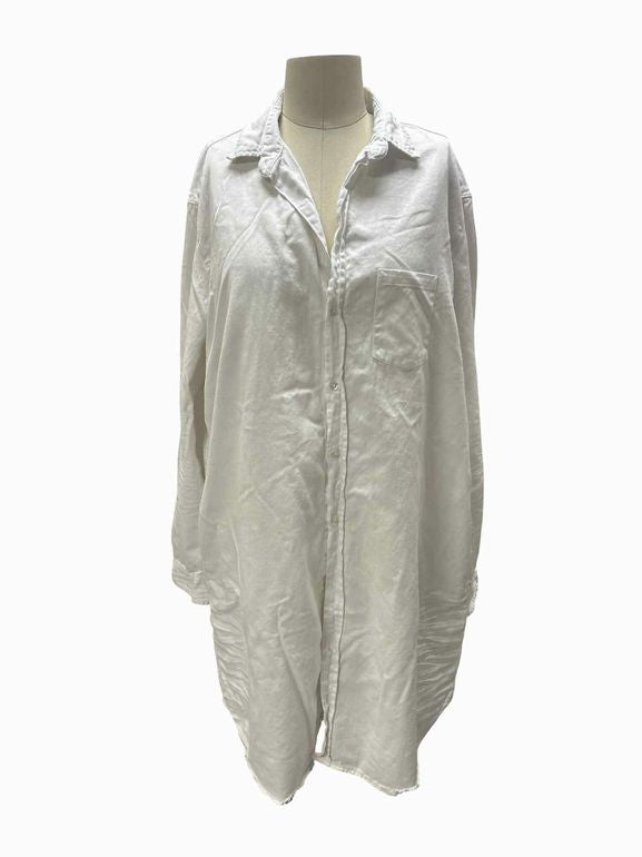 FRANK & EILEEN Size XL White WDRESS