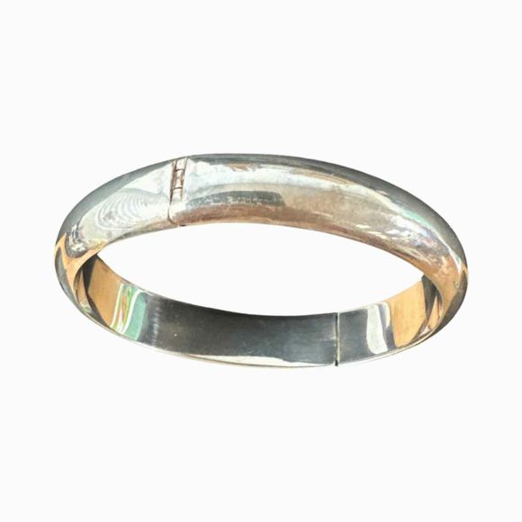 SILVER AK 925 TURKEY HINGED BANGLE