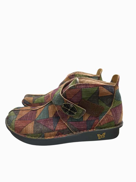 ALEGRIA SCAITI PATCHWORK BOOTIE SIZE: 40