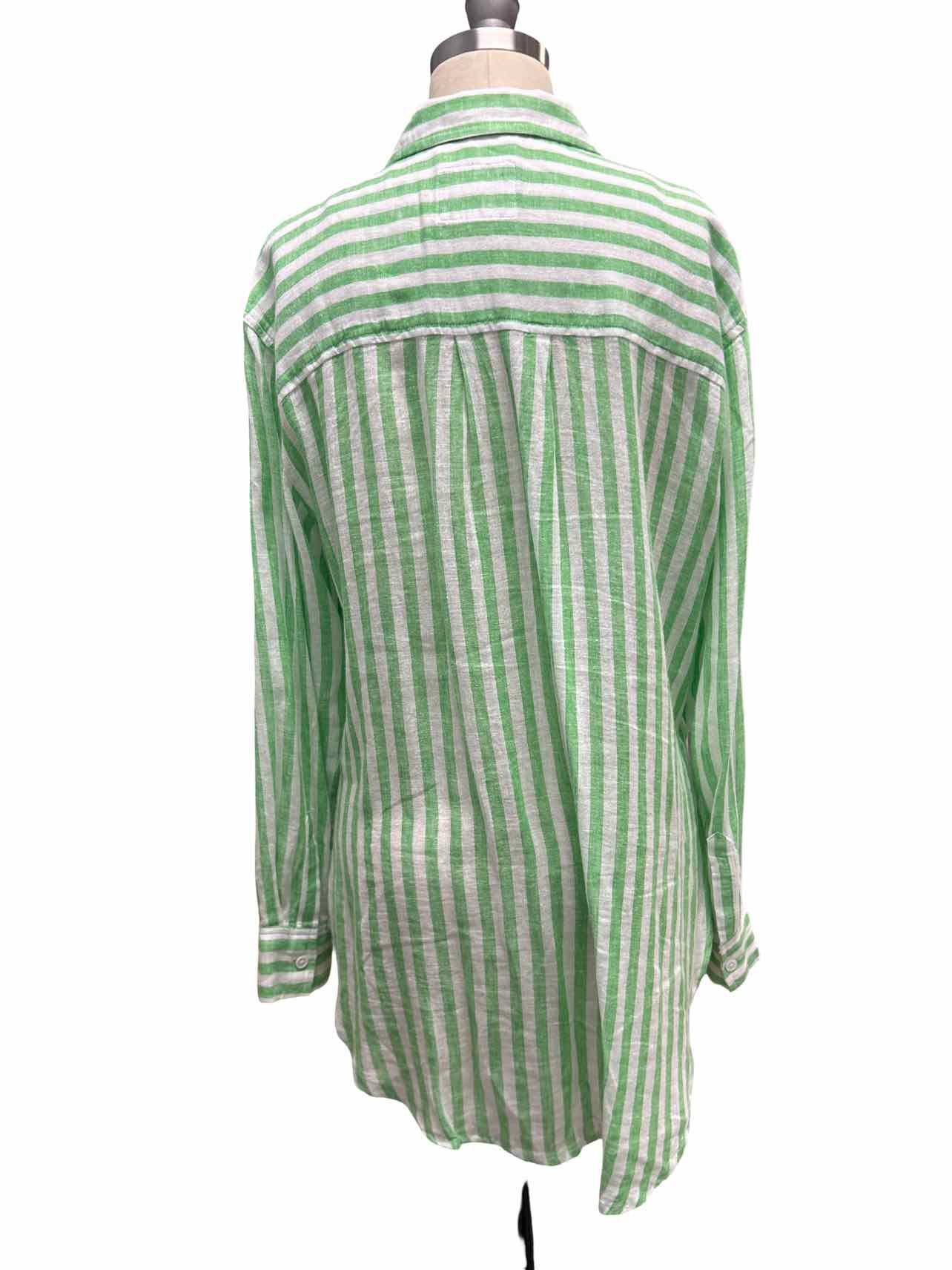 RAILS  X  GIADZY GIADA LUXE LINEN SHIRT SIZE: S