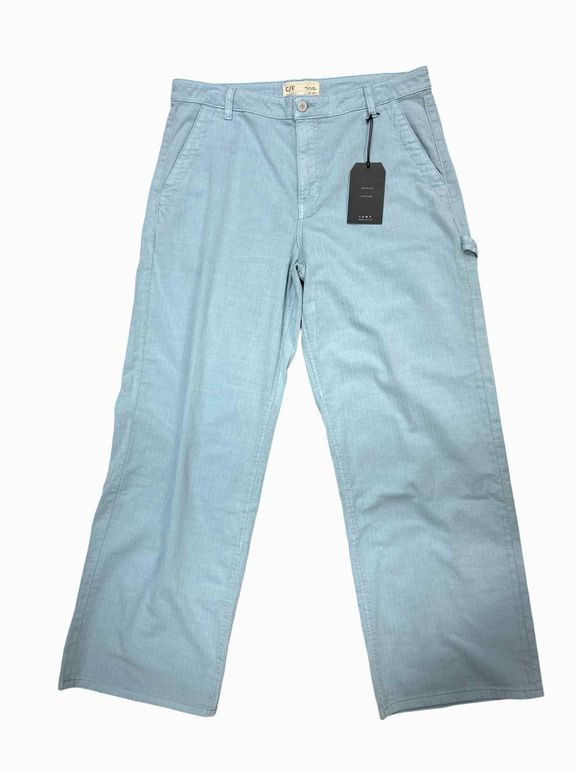 CURRENT ELLIOTT NWT! PAINTER WIDE LEG PANT FRENCH ENAMEL SIZE: 31