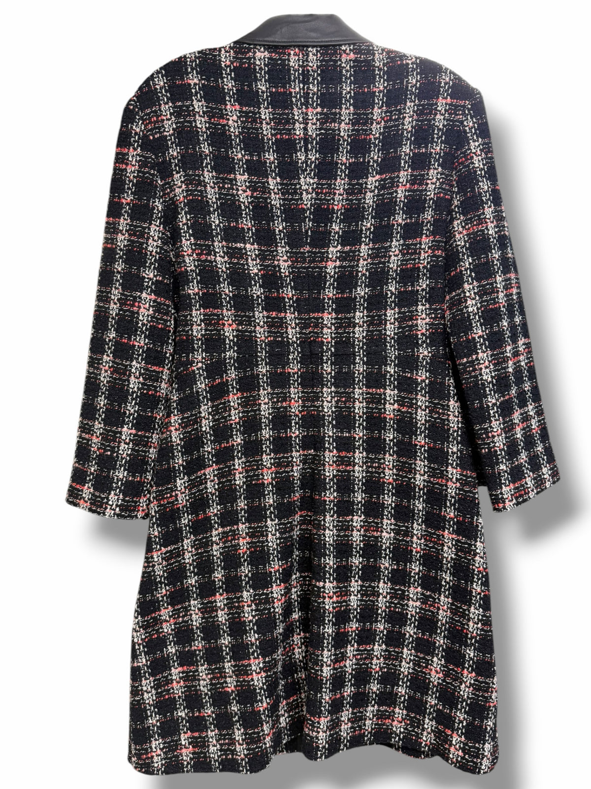 NWT MAJE RANTY TWEED TRIMMED MINI BUTTON FRONT DRESS SIZE 40 US SMALL