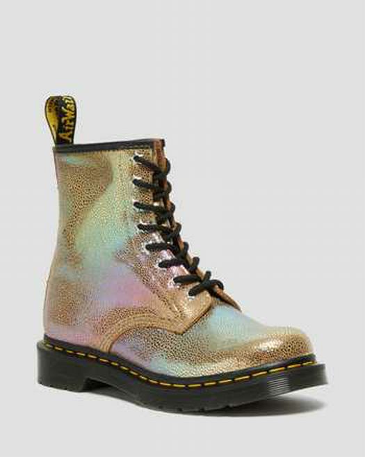 DOC MARTENS RAINBOW RAY SUEDE LACE UP BOOT SIZE 38