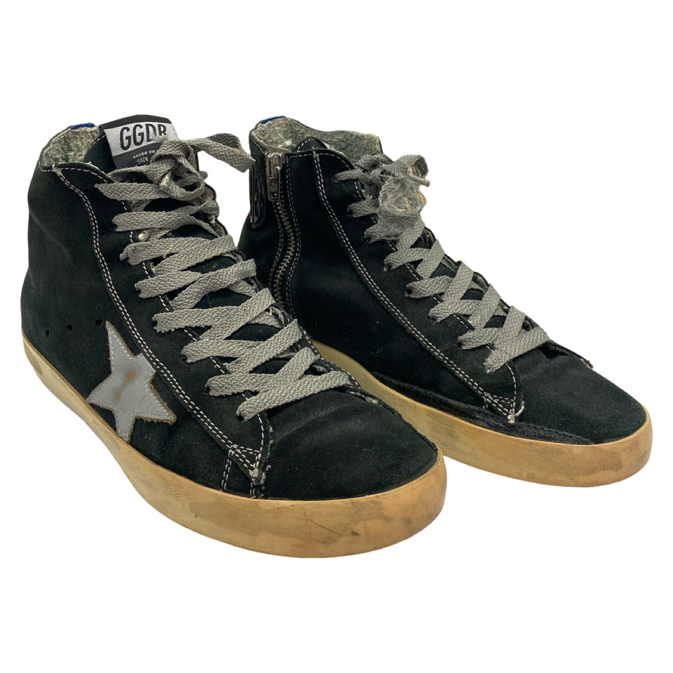 GOLDEN GOOSE FRANCY CANVAS HIGH TOP SNEAKER SIZE 39