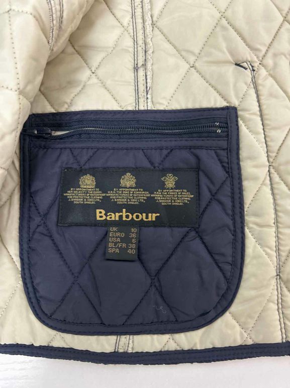 BARBOUR SUMMER LIDDESDALE GILET QUILTED VEST SIZE: 6