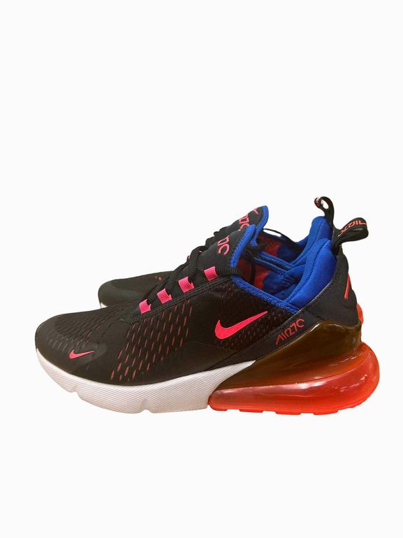 NIKE NIB AIR MAX 270 BRIGHT CRIMSON/RACER BLUE SIZE 11