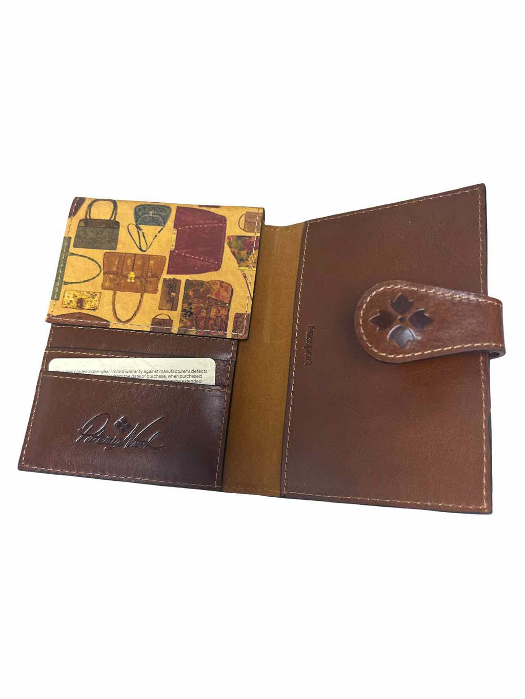 PATRICIA NASH  "PATRICIA'S CLOSET" PRINT PASSPORT/LUGGAGE TAG SET