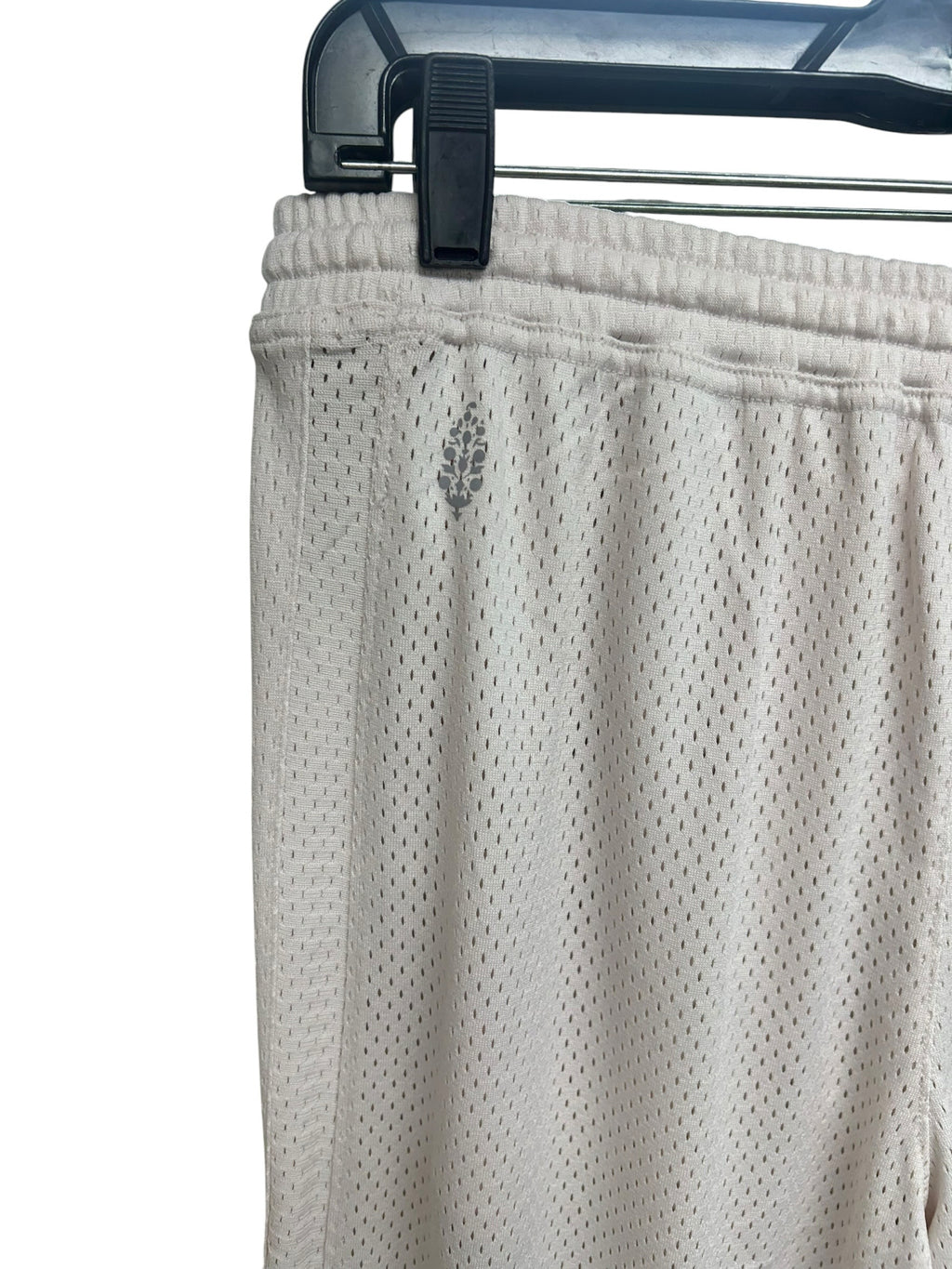 FP MOVEMENT OVERTIME WIDE LEG MESH OFF WHITE PANTS SIZE MEDIUM