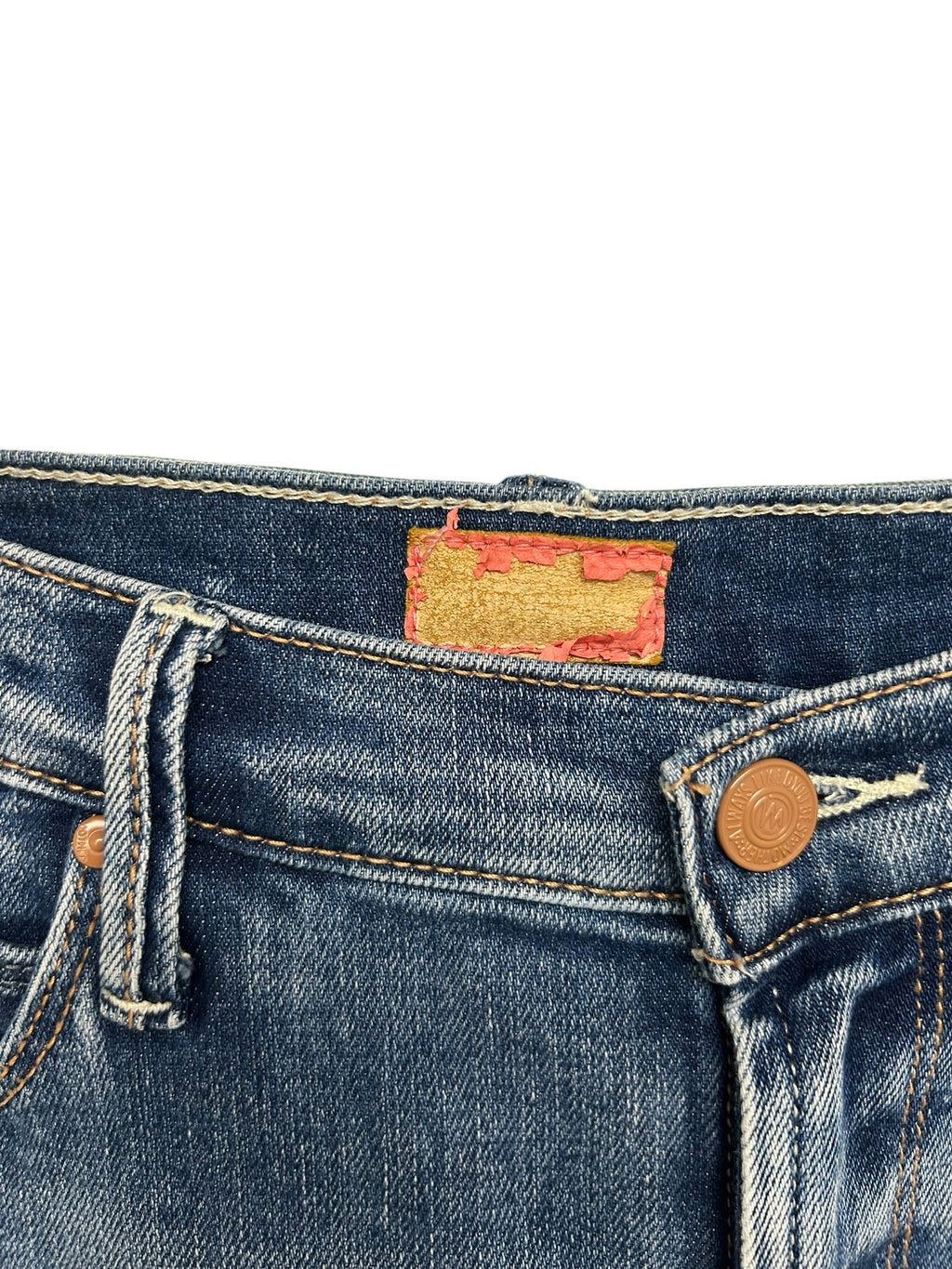 MOTHER THE DOUBLE DAZZLER IN LBO BEYOND THE SKY JEANS SIZE 30