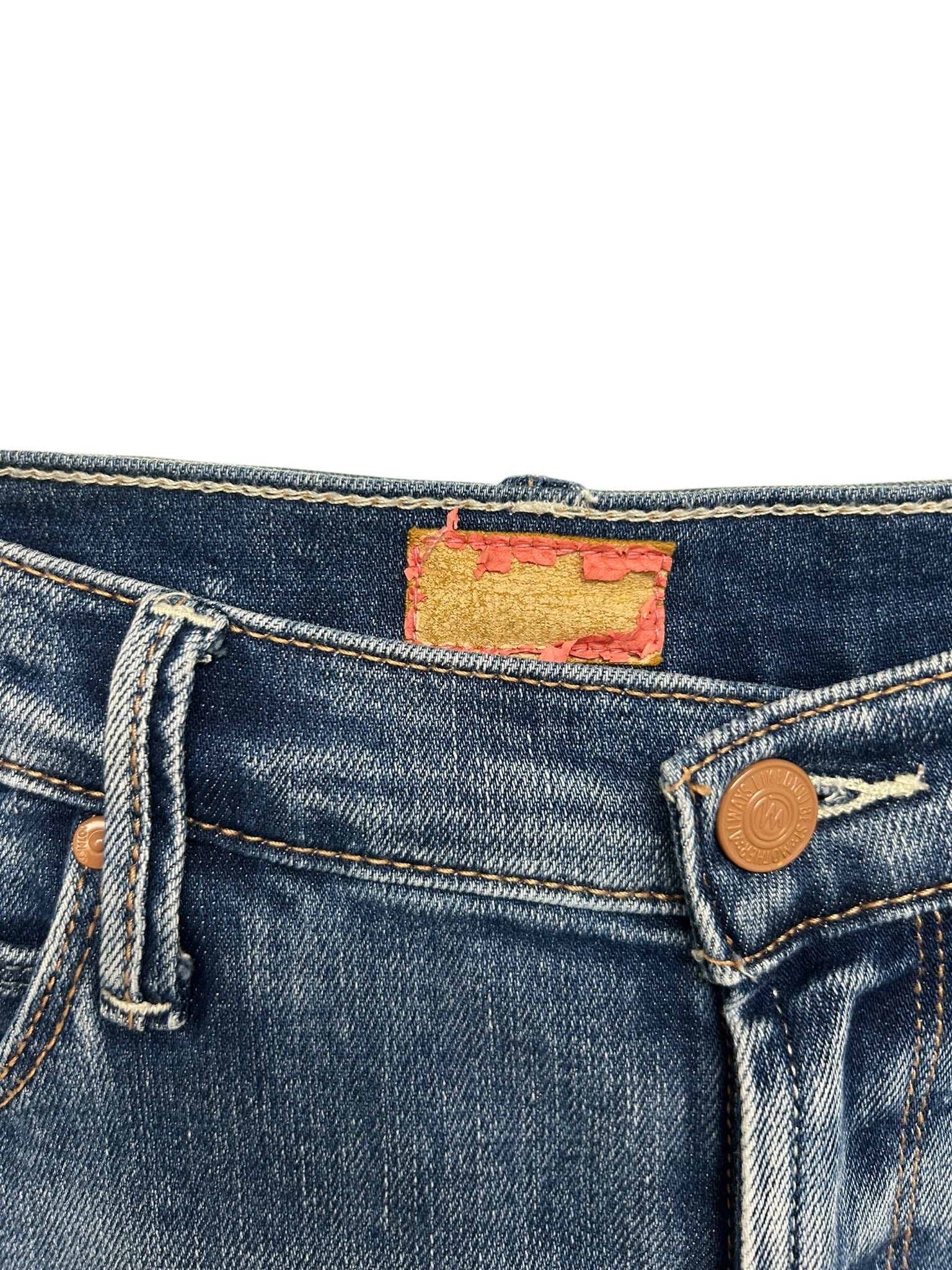 MOTHER THE DOUBLE DAZZLER IN LBO BEYOND THE SKY JEANS SIZE 30