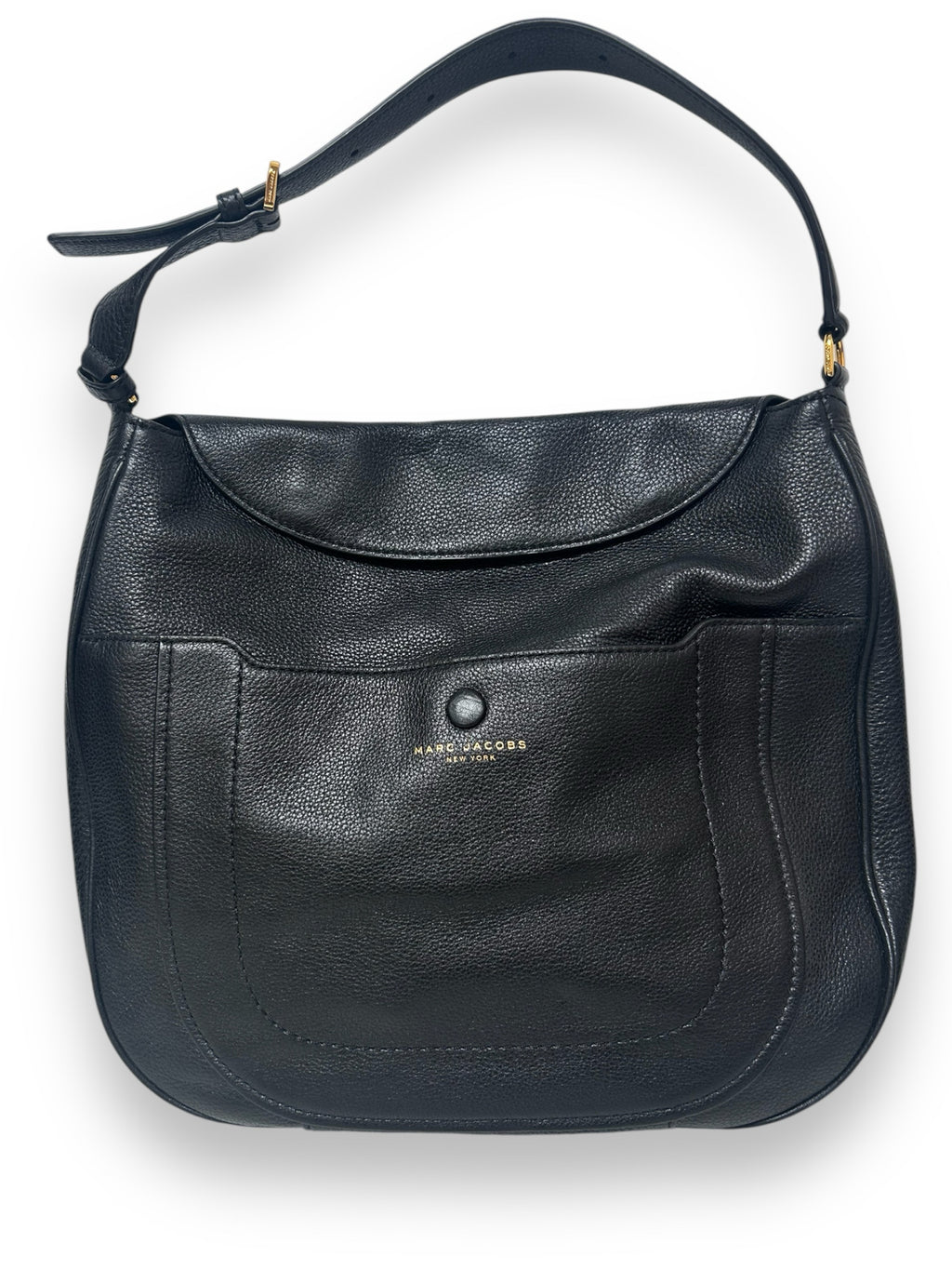 MARC JACOBS NWT EMPIRE CITY LARGE HOBO CROSSBODY BLACK
