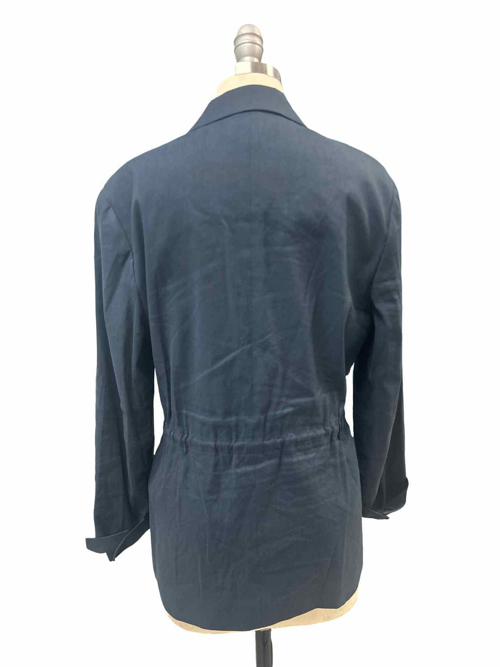 RAG & BONE SPENCER LINEN BLEND CINCHED BLAZER  SIZE: 8